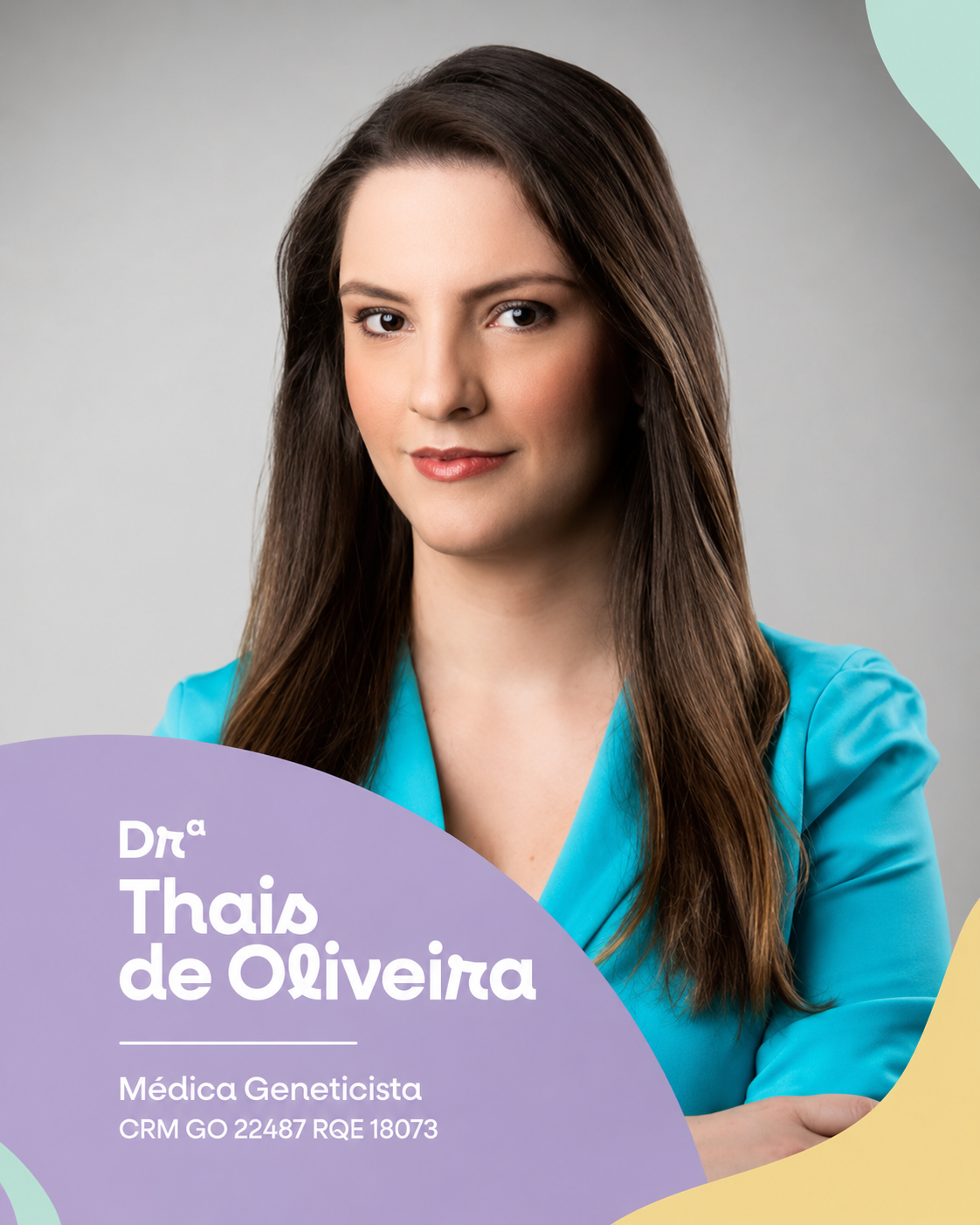 Dra. Thaís de Oliveira, médica geneticista